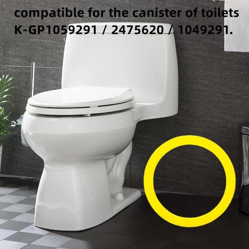 ADKUN 5 Pack GP1059291 Canister Flush Valve Seal Replacements For Kohler Toilets Replaces K-GP1059291, 2475620 - Image 3